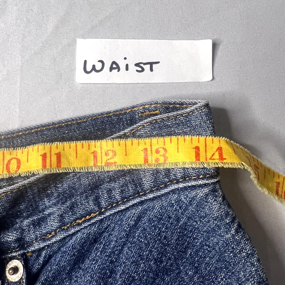 Bill‎ Blass Easy Fit Crop Women's size 6 Blue Denim Mom Jeans Casual Weekend - Picture 4 of 10